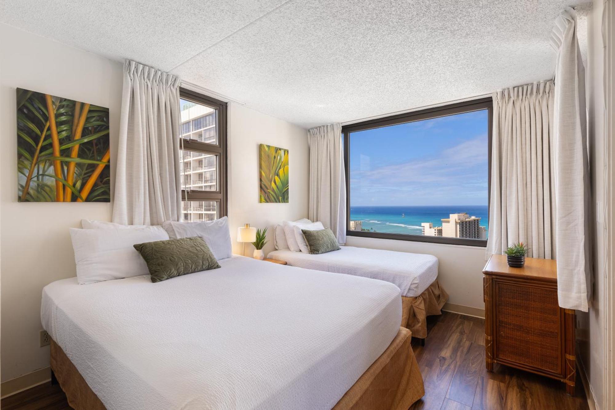 Beautifully Renovated 32Nd Floor Deluxe Ocean View Waikiki Condo Condo Honolulu Dış mekan fotoğraf